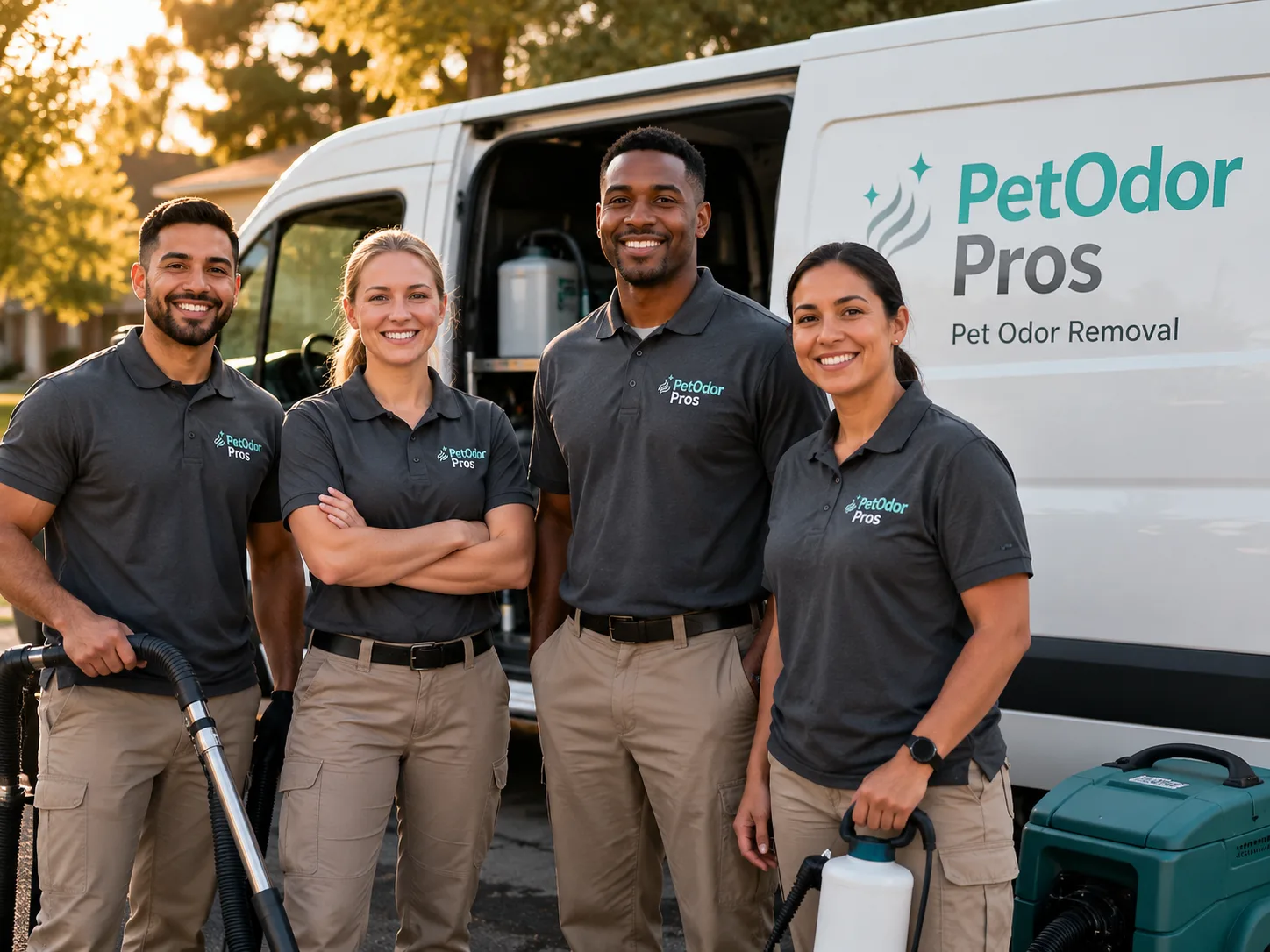 Pet Odor Removal team serving Dorset, OH